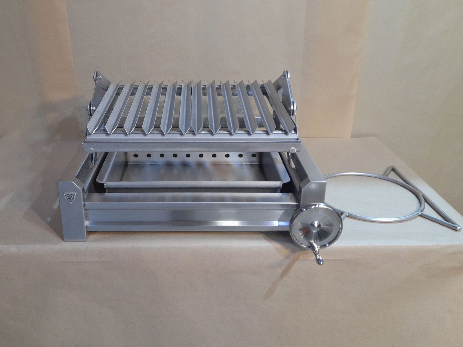 Парилья с подставкой для казана