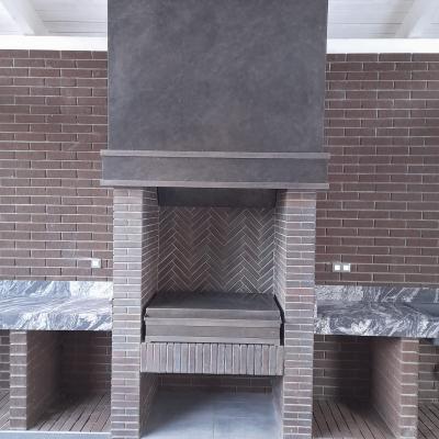 Вытяжной зонт для зоны барбекю Вороненая нержавейка